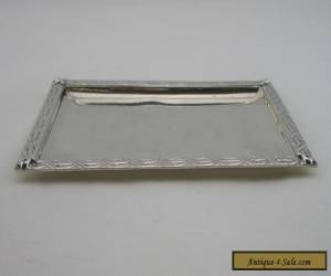 Item BEAUTIFUL VICTORIAN FRENCH SILVER TRAY - Late 19th Century - Lovely Antique  for Sale