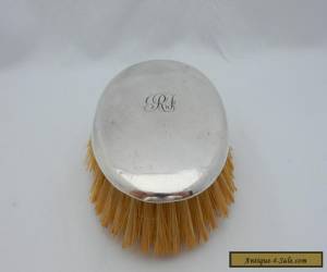 Item Antique Vintage Sterling Solid Silver .925 Hair Clothes Brush - Great Condition! for Sale
