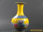 Exquisite Chinese handwork painting flower Porcelain Vase QIANLONG mark C1054 for Sale