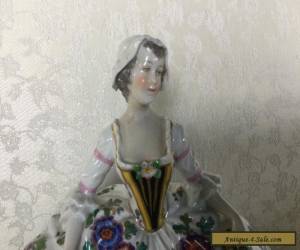 Item Vintage Capodimonte porcelain figurine for Sale