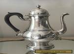 Georgian Style Antique Spaulding Sterling Silver Coffee HOT WATER Pot 609g for Sale
