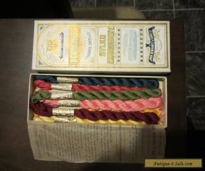 Item Antique Dewhursts sylko embroidery thread with original box for Sale