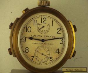 Item Hamilton Model 22 Deck Watch for Sale