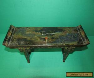 Item Old or Antique Miniature Chinese Lacquer Alter Table Marked China  for Sale