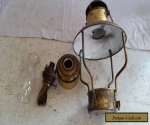 Item Antique Brass Ship,Yacht Rigging Light,Kerosene,Oil Lamp,Lantern for Sale