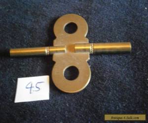 Item Antique/Vintage Clock Key- Double ended  Brass (lot 45) for Sale
