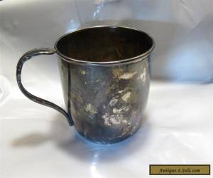 Item VINTAGE 1847 ROGERS BROS IS SILVERPLATE BABY CUP  for Sale