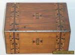 ANTIQUE TUNBRIDGE? WARE MARQUETRY INLAID WOODEN JEWELLERY OR TRINKET BOX   for Sale