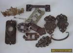 Lot Of Antique Furniture Door & Cabinet Hardware Pieces & Parts for Sale