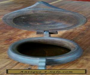 Item Vintage oak hand carved celtic style storage pot  for Sale