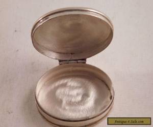 Item Vintage .925 Sterling Silver Trinket Box (T2M18) for Sale