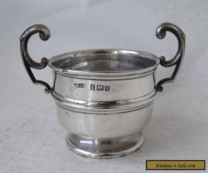 Item Antique Solid Sterling Silver 2-Handle Salt Pot 1904 for Sale