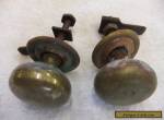 Beautiful Pair of Original Solid Brass Antique 19th Century Knobs Handles.. for Sale