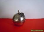 RARE Russian Antique Pill BOX -Apple- 84 silver  Romanv Dynasty period c. 1917 for Sale