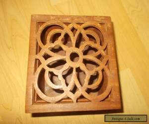 Item Wooden Knot Box for Sale