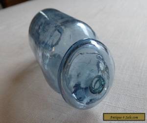 Item  Vintage Japanese Glass Light Blue Rolling Pin Fishing Float  for Sale