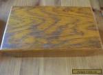 vintage   oak wooden box for Sale