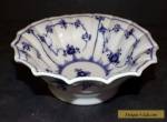 Royal Copenhagen Blue Fluted Plain Scalloped 6.8" Berry Bowl # 141 First Quality for Sale