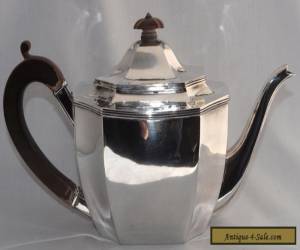 Item 1102g 1933/4 Art Deco 3 Piece Sterling Silver Tea Set J PARKES & CO for Sale