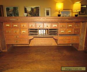 Item Antique Tiger Oak Roll Top S Desk for Sale