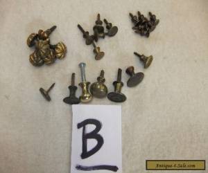 Item Huge Bargain Selection Solid Brass Antique, 18th / 19th Cent.  Knobs Handles.. for Sale