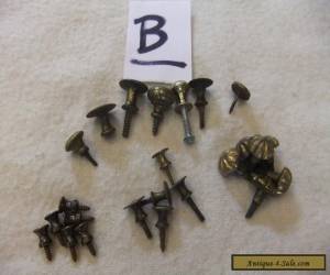 Item Huge Bargain Selection Solid Brass Antique, 18th / 19th Cent.  Knobs Handles.. for Sale