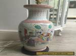 large antique vintage oriental chinese table lamp  for Sale