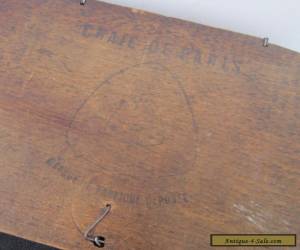 Item Vintage Wooden 'Craie of Paris' Box for Sale