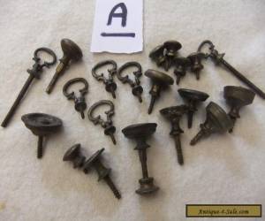 Item Gi-normous & Varied Selection of Antique / Georgian / Vintage Brass Knob Handles for Sale