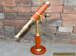 Vintage Antique Style Tripod BRASS TELESCOPE WITH STAND COLLECTIBLE NAUTICAL for Sale