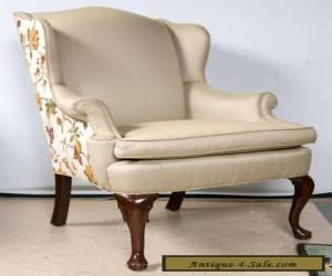 Item Pair of Louis XV Style Wing Back Bergere Chairs for Sale