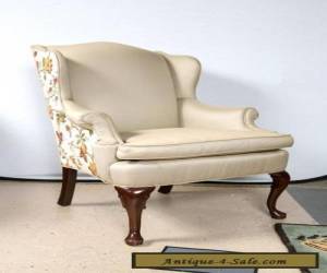 Item Pair of Louis XV Style Wing Back Bergere Chairs for Sale