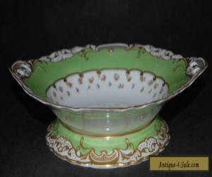 Item Antique George Jones Crescent China Footed Comport 23cm #18157 - Hand Painted for Sale