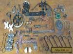 Lot of assorted Vintage Hardware for Crafts Steampunk Metal Pieces Parts for Sale