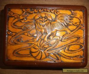 Item  Chinese musical wooden box   needs work for Sale