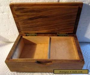 Item Vintage Wooden Music Box by Bett of Ryde - Thorens Swiss Movement - Spring Song for Sale