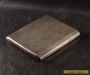 Item A BROSS SECRET OPENING ENGLISH BIRMINGHAM STERLING SILVER ANTIQUE CIGARETTE CASE for Sale