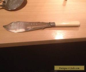 Item Antique Cake Knife 108g for Sale