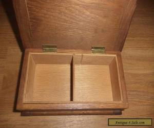 Item Antique  wooden box  oak box for Sale