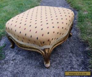 Item Antique French 19th Century Giltwood Foot Stool (Foot Rest) for Sale