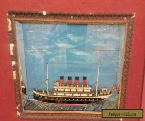 Item RMS Lucitania half model Folk Art C1919 for Sale