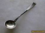 ANTIQUE VICTORIAN ENGLISH STERLING SILVER MUSTARD / SALT  SPOON for Sale