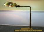 Vintage KOCH & LOWY OMI Brass Mid Century Articulated Floor Lamp Glass Diffuser for Sale