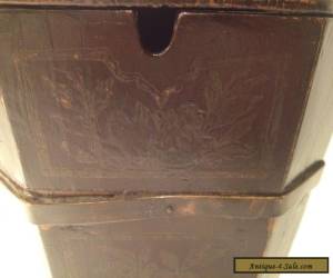 Item Vintage (?) Chinese Style Wooden Box With Handle for Sale