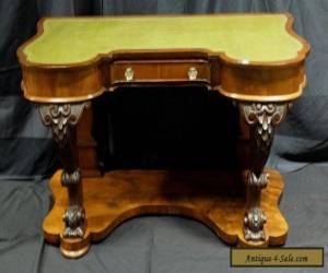 Item Empire Carved Desk with Leather Top 19th century ( 1800s ) for Sale