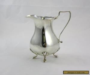 Item Antique Walker and Hall Sterling Silver Pitcher for Sale