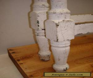 Item 4 ANTIQUE TURNED WOOD TABLE LEGS SALVAGE FURNITURE for Sale