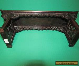 Item Old or Antique Chinese Hardwood Miniature Alter Table Stand  for Sale