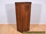 Antique French Provincial Solid Oak Wall Cabinet/Case for Sale