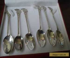 Item Set Of 6 -" Sterling Silver jamacia spoons for Sale